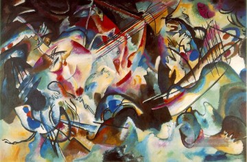  abstrakt malerei - Komposition VI Expressionismus Abstrakte Kunst Wassily Kandinsky